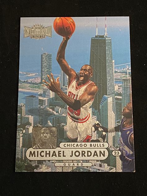 1997 skybox metal universe basketball box|michael jordan metal universe.